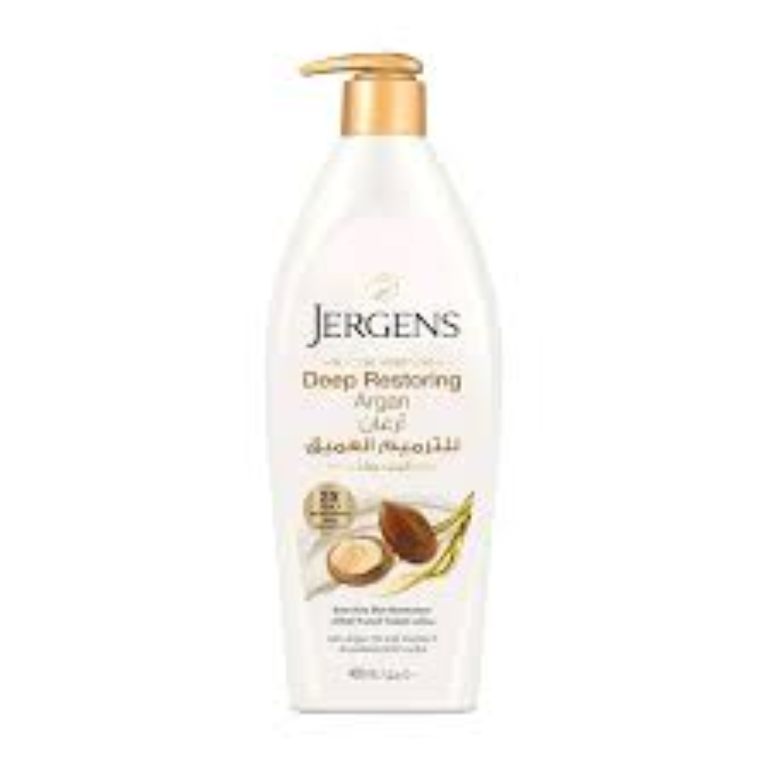 JERGENS BODY LOTION DEEP RESTORING ARGAN 621ML